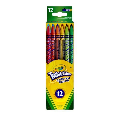 Picture of 12 Twistable Colored Pencils